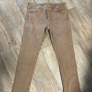 American Eagle Slim Fit 33x30 Tan